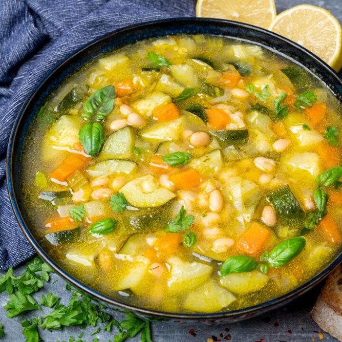 Soup recipes with zucchini