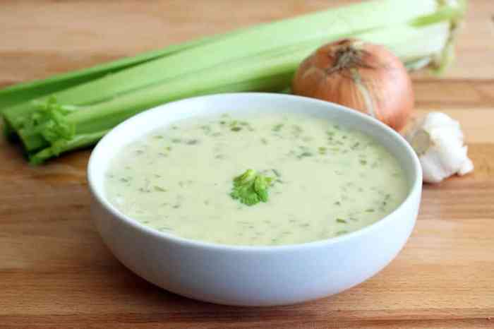 Soup celery recipe