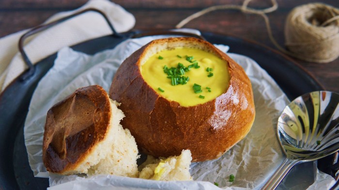 Soup and bread recipe