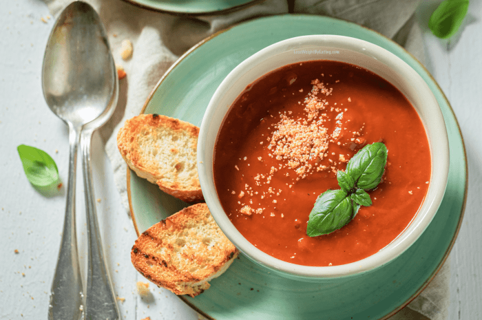 Soup without tomatoes recipe