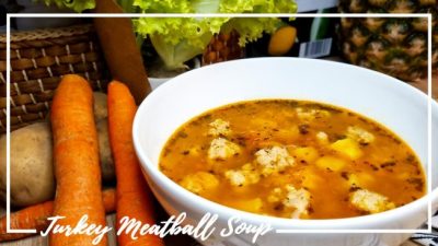 Turkey meatball soup recipe