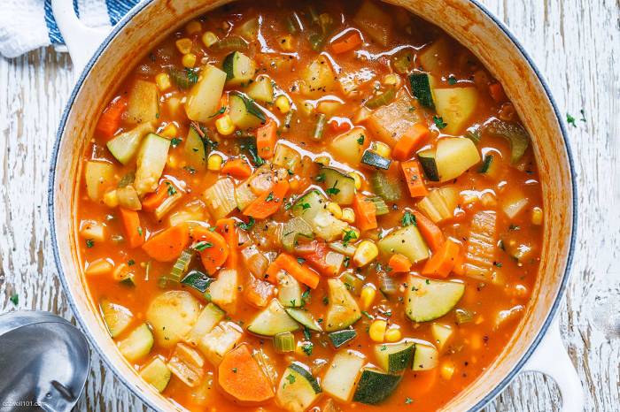 Vegetable soup tomato rice healthy recipe originally clearer instructions updated posted thevegan8