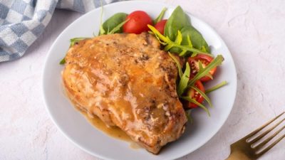 Baked pork chop with mushroom soup recipes