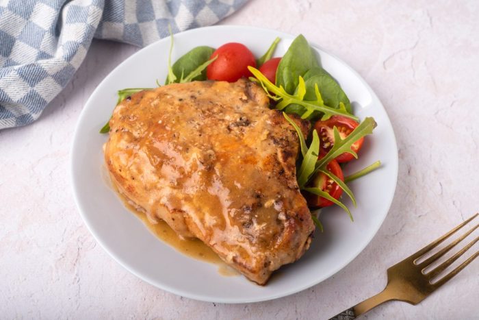 Baked pork chop with mushroom soup recipes