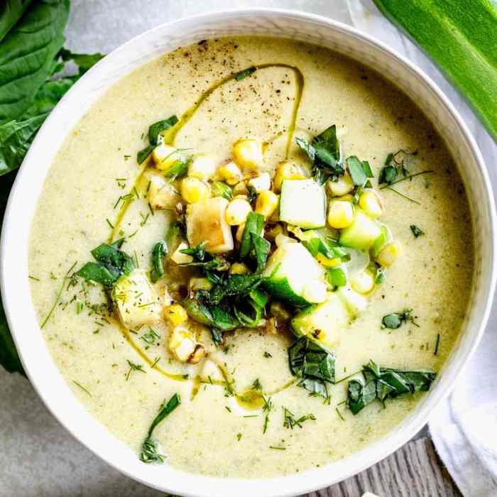 Soup recipes with zucchini